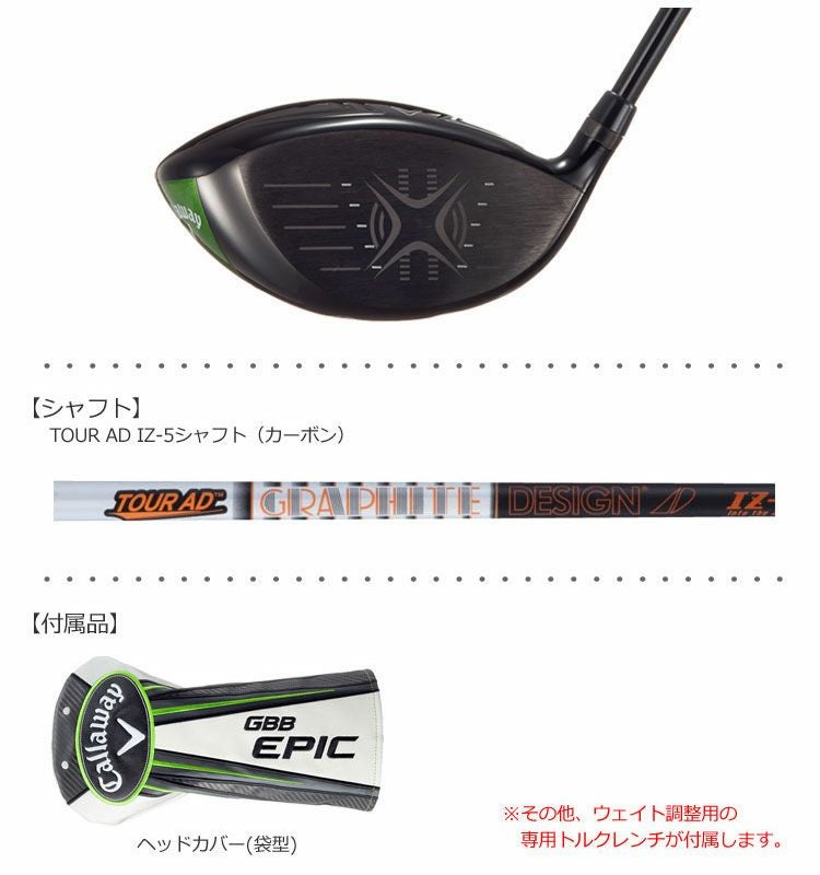 キャロウェイEPICドライバー