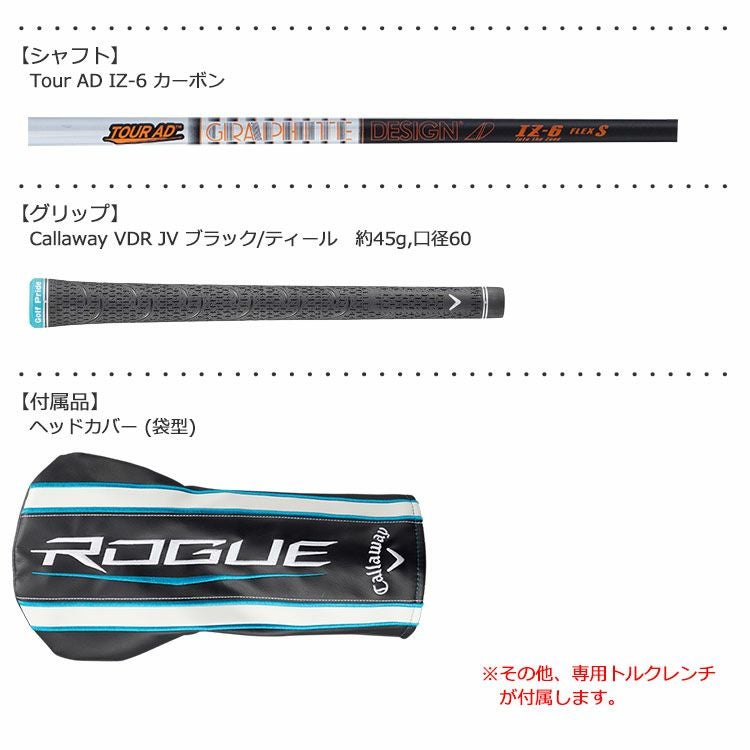 キャロウェイROGUESUBZEROドライバー