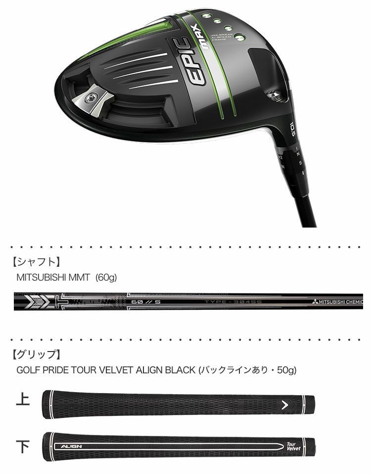 キャロウェイEPICMAXドライバー