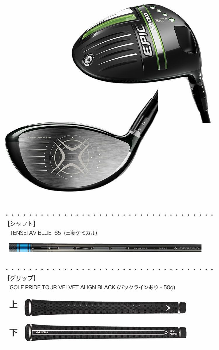 キャロウェイEPICSPEEDドライバー