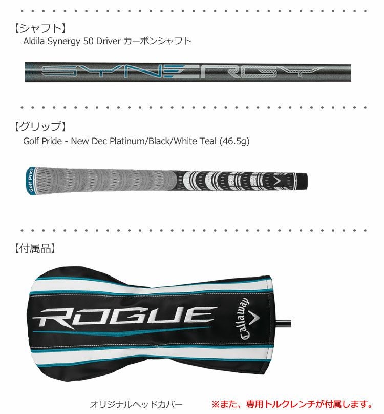 キャロウェイROGUEドライバー