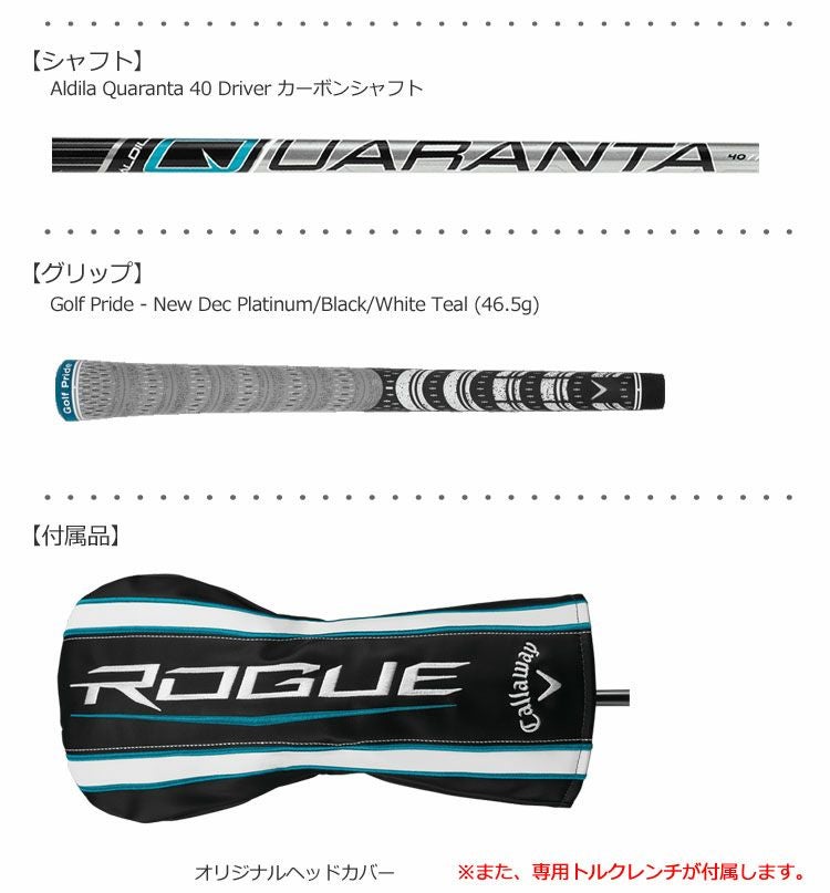 キャロウェイROGUEドライバー