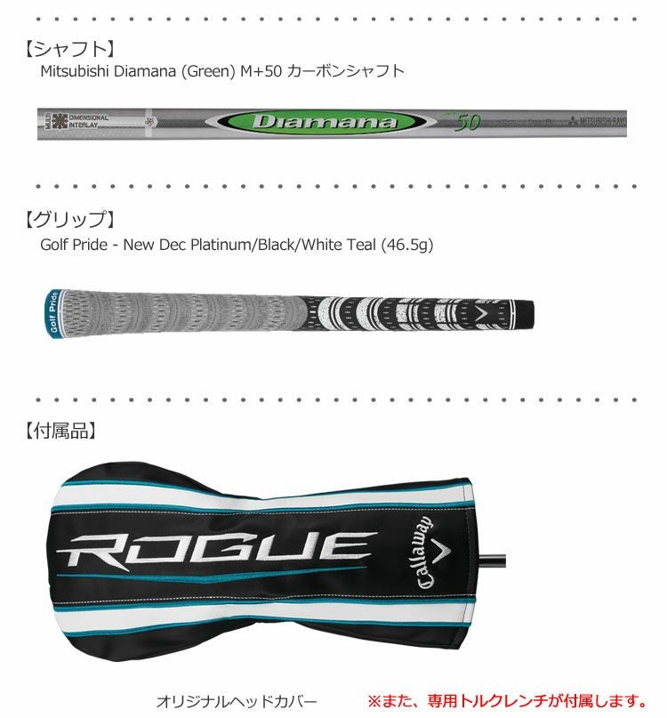 キャロウェイROGUEドライバー