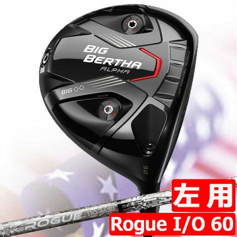 キャロウェイBigBerthaAlpha816DoubleBlackDiamondドライバーUSA直輸入品