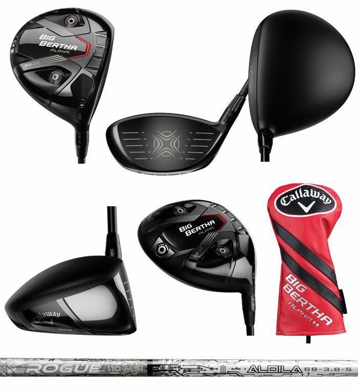 キャロウェイBigBerthaAlpha816DoubleBlackDiamondドライバーUSA直輸入品