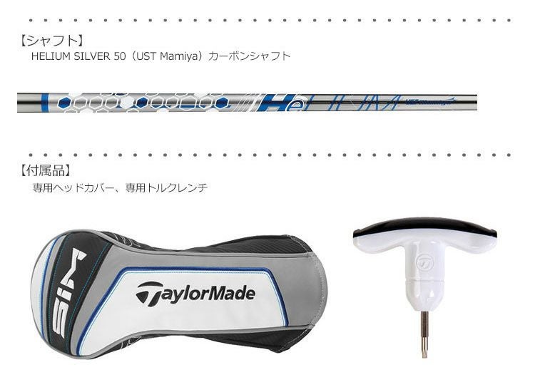 テーラーメイド_SIM_ドライバー