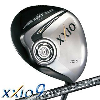 ダンロップゼクシオナインXXIO9ドライバーMiyazakiカーボンシャフト装着