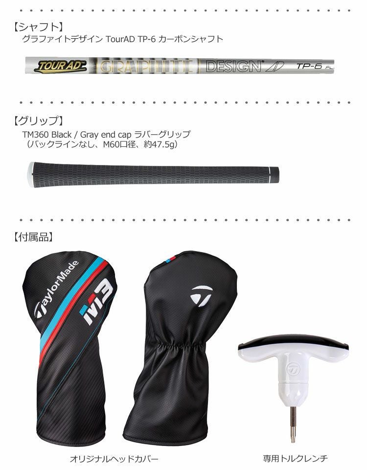 テーラーメイドTaylorMadeM3ドライバー
