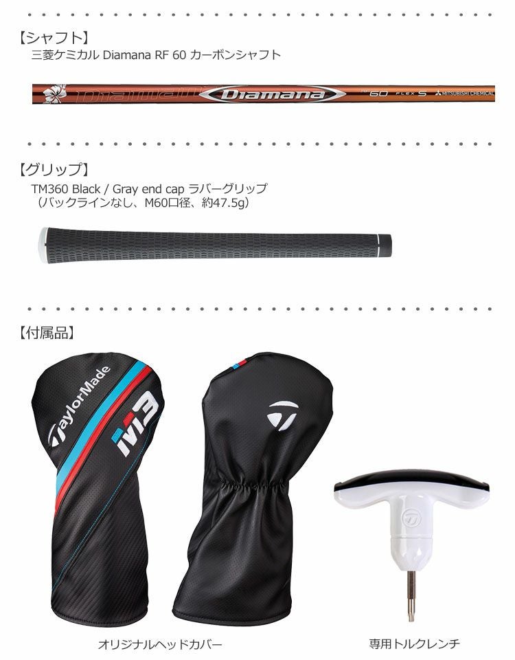テーラーメイドTaylorMadeM3ドライバー