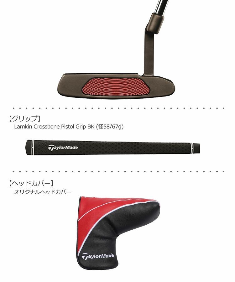 テーラーメイドTaylorMadeTPコレクションブラックカッパーパター