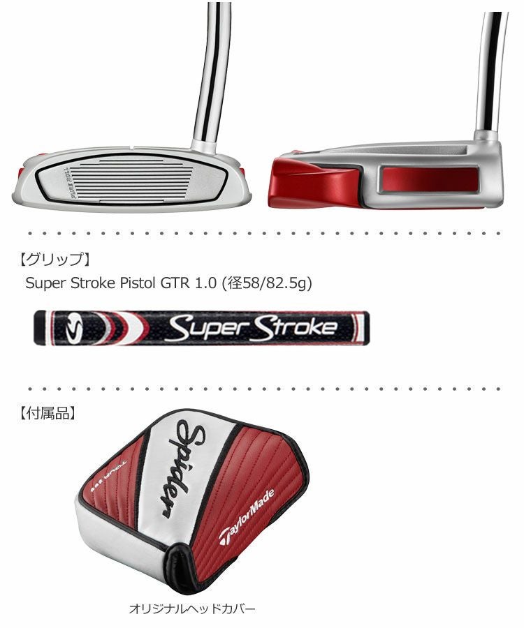 テーラーメイドTaylorMadeSPIDERパター