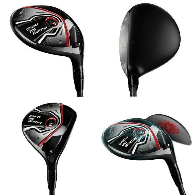 キャロウェイグレートビッグバーサフェアウェイ[KUROKAGEBLACK50装着]