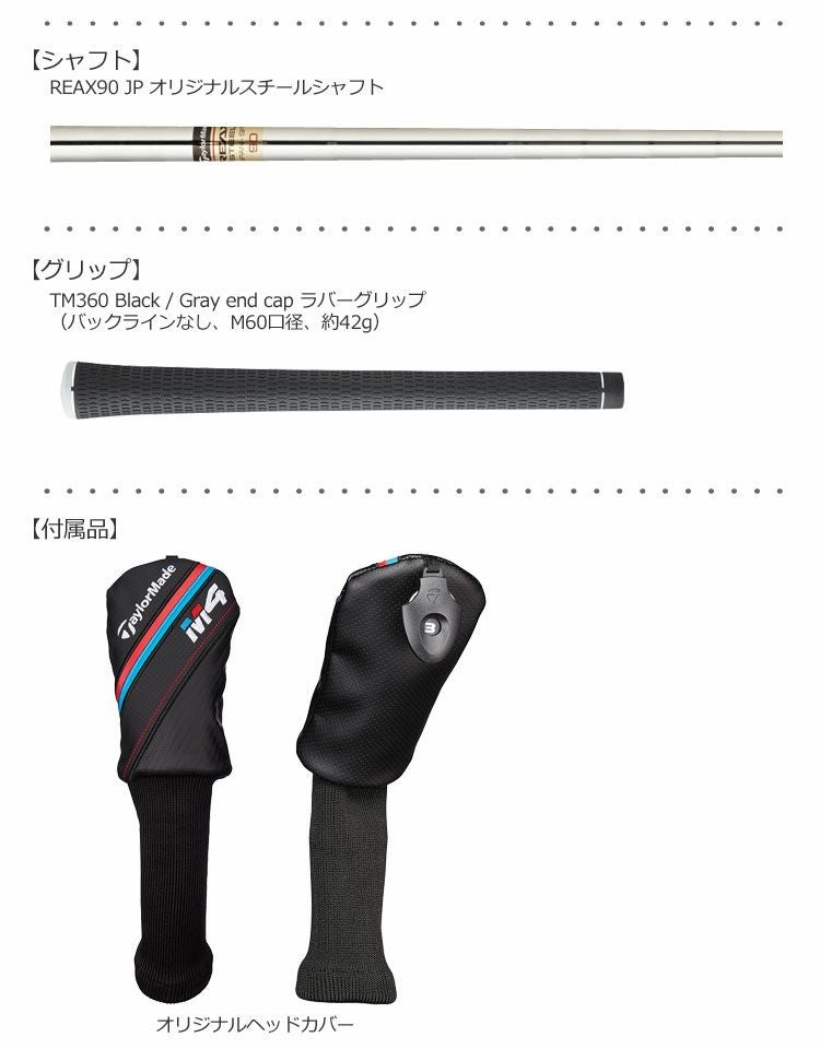 テーラーメイドTaylorMadeM4レスキュー