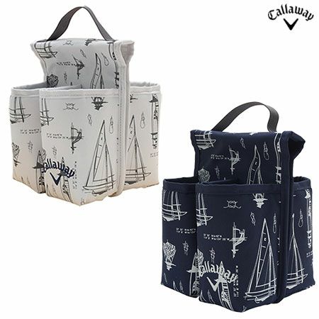 Callawayヨット柄プリントカートホルダー241-9186504