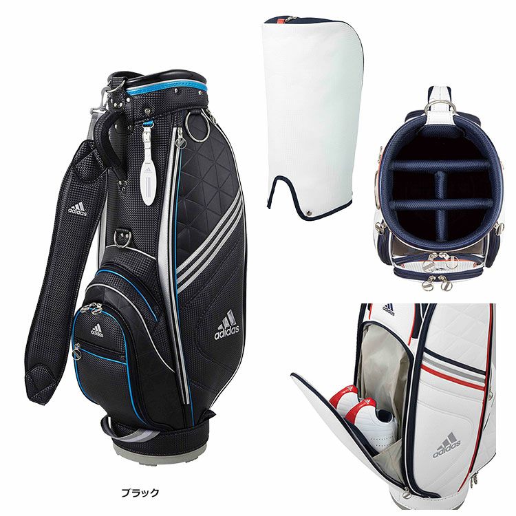 アディダスレディーストライアングルキャディバッグAWU44