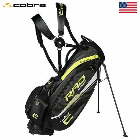 毎日発送】コブラ RADSPEED X VESSEL TOUR STAND BAG Black / Turbo