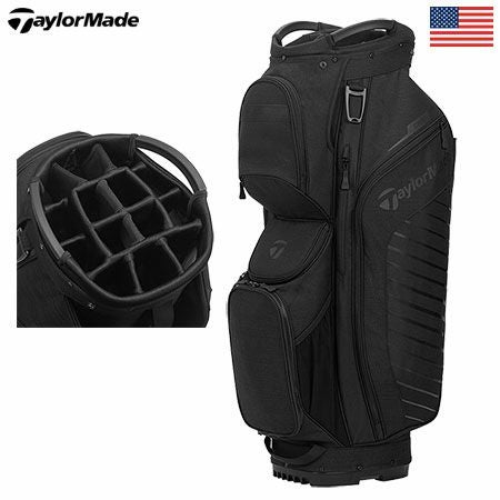テーラーメイド Cart Lite Bag N7753101 Black 14分割 キャディバッグ