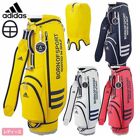 アディダスレディース3ストライプキャディバッグAWU47