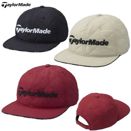 テーラーメイド_キルティッドフラットビルキャップ_メンズ_KW997