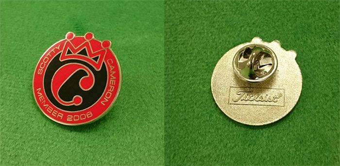 スコッティキャメロンピンバッチ