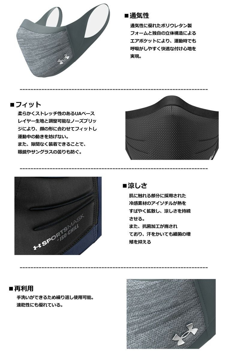 アンダーアーマー_マスク_USA_人気商品