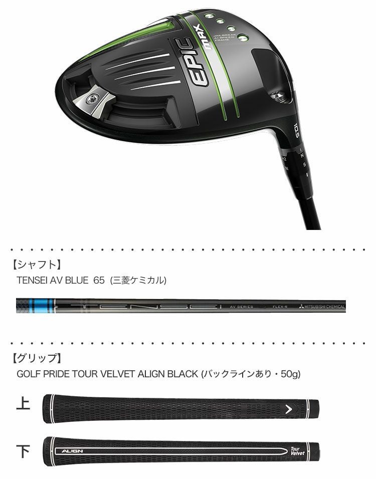 キャロウェイEPICMAXドライバー