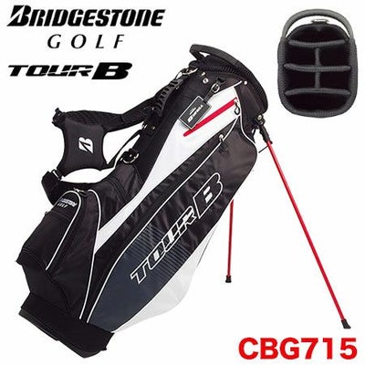 ブリヂストンTOURBキャディバッグ軽量アクティブスタンドバッグCBG715