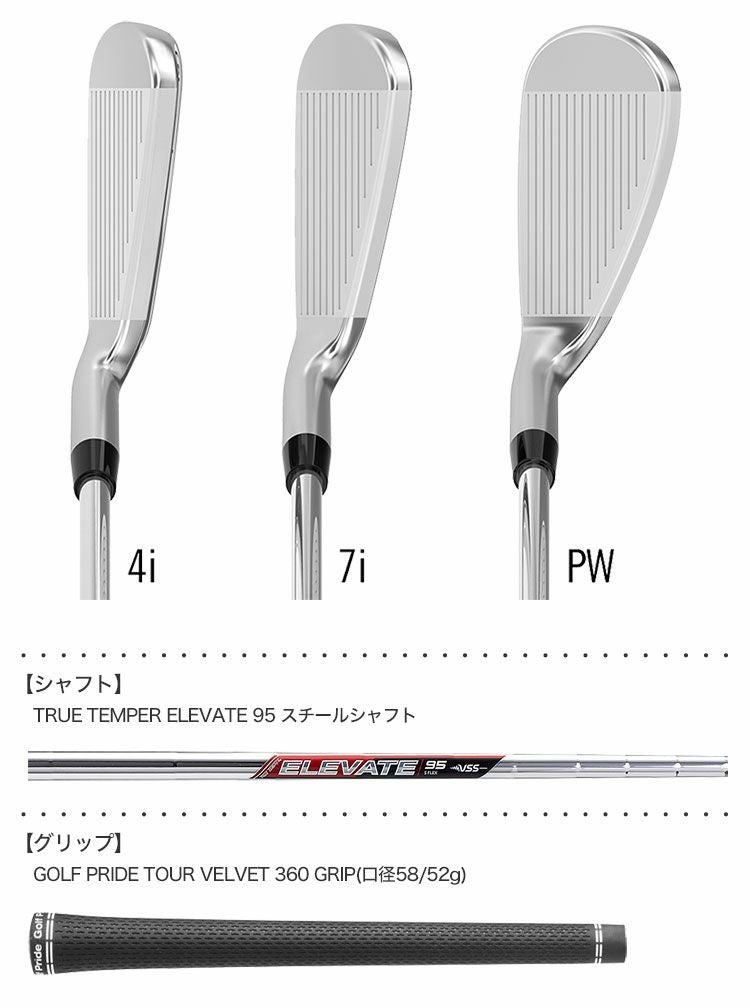 クリーブランドLAUNCHERXLアイアン