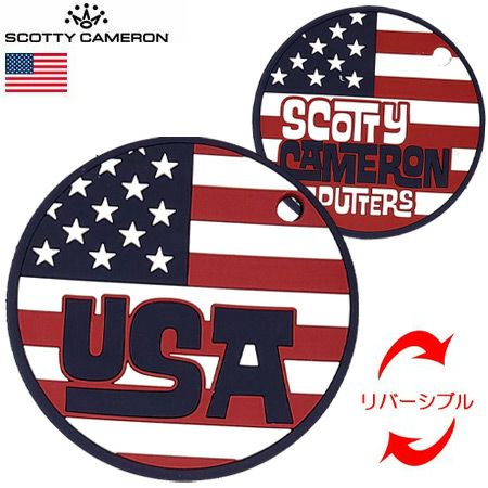 毎日発送】スコッティキャメロン Rubber Putting Disc USA Stars and