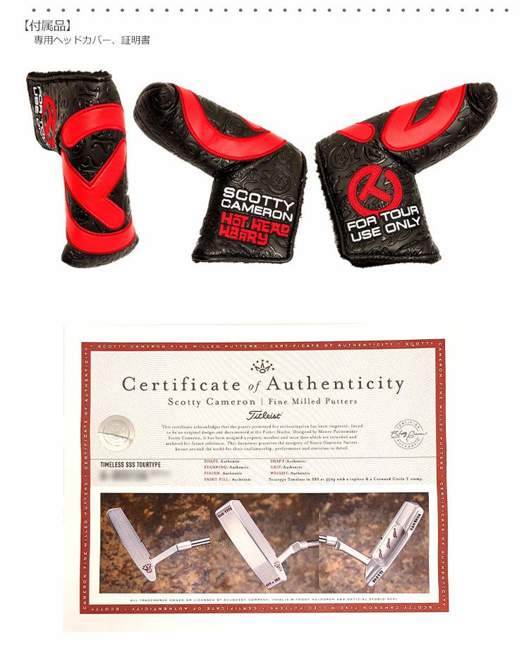 スコッティキャメロン_激レアパター