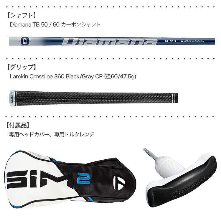 テーラーメイドSIM2MAXDドライバー