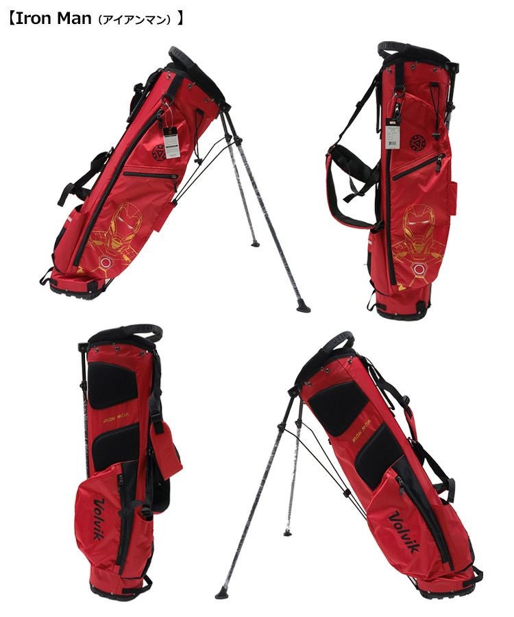 ボルビック Volvik マーベル キャディバッグ 3分割 MARVEL GOLF BAG