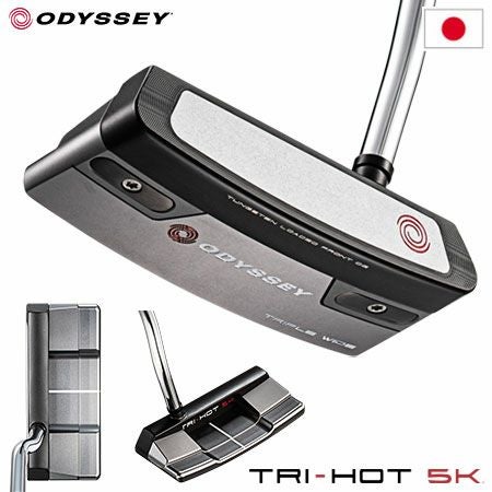 毎日発送】ODYSSEY TRI-HOT 5K TRIPLE WIDEパター メンズ 右用 STROKE