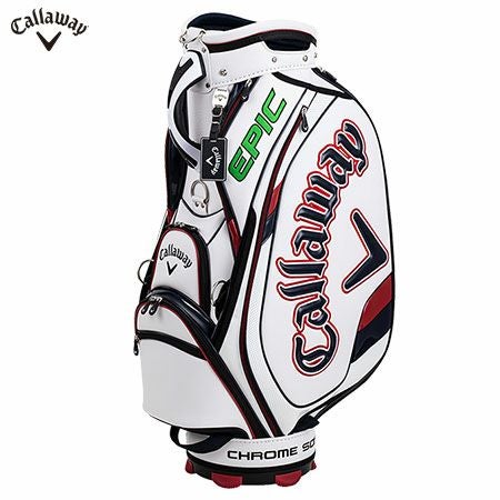 Cleveland Golf キャディバッグ ホワイト/レッド/ネイビー Titleist