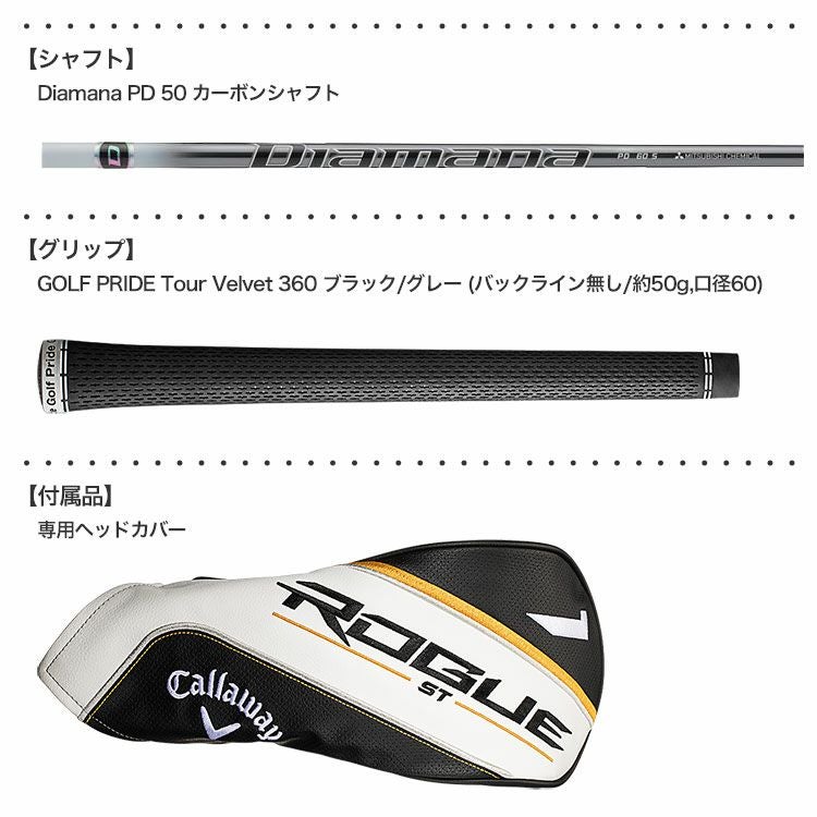 キャロウェイROGUESTMAXDドライバー