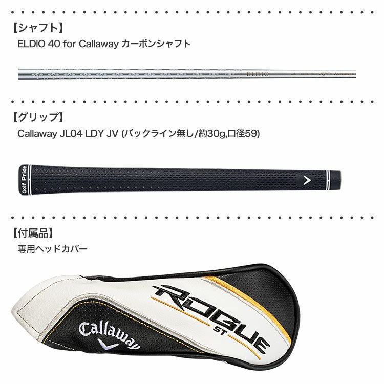 キャロウェイROGUESTMAXFASTユーティリティ