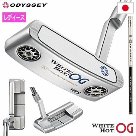 Odyssey White Hot OG 1WS パター　レディース レディース オデッセイ WHITE HOT OG #1WS パター レディース 右用