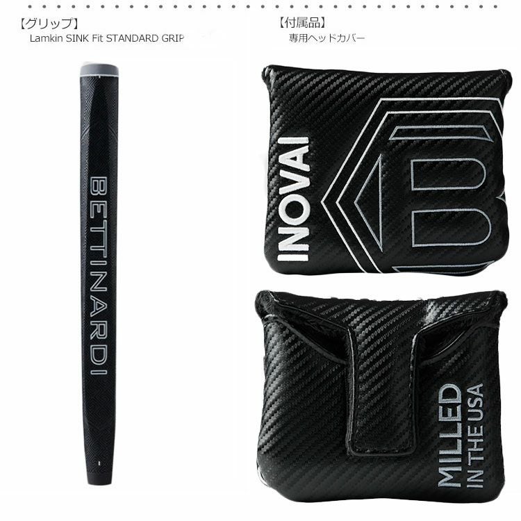 ベティナルディ_2022_INOVAI6.0_SPUD_NECK_PUTTER_左用