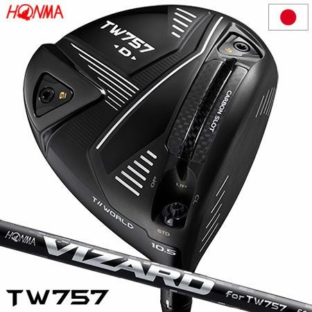 毎日発送】ホンマ T//WORLD TW757 TYPE-D ドライバー メンズ 右用
