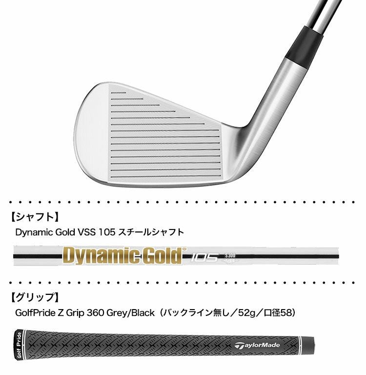 テーラーメイド_P7MC_アイアンセット_2020