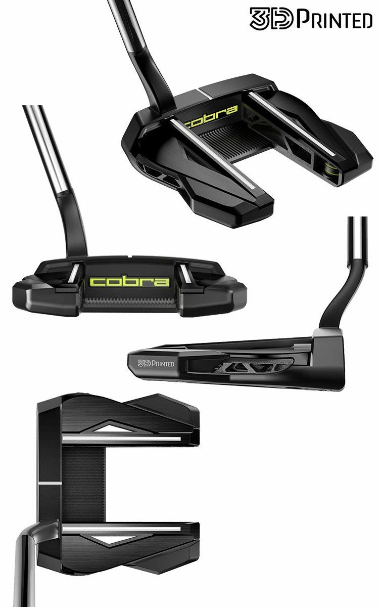 コブラ KING 3D Printed Supernova-20 Black Putter パター メンズ 右