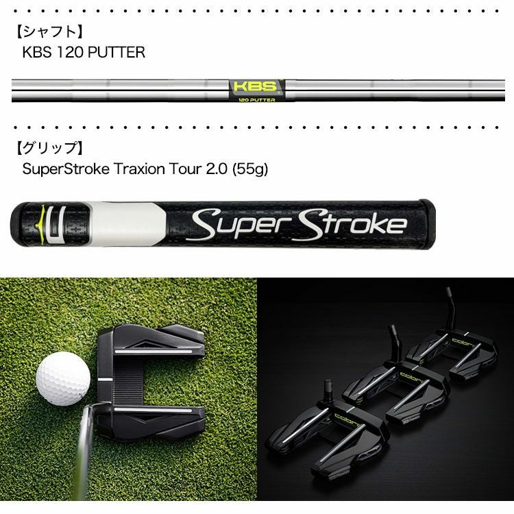 コブラ KING 3D Printed Supernova-30 Black Putter パター メンズ 右
