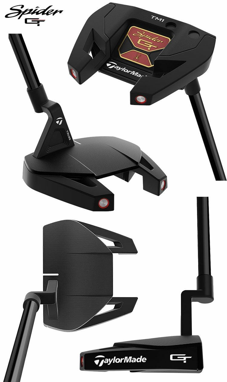 スパイダーGTブラックTM1トラスヒールパター