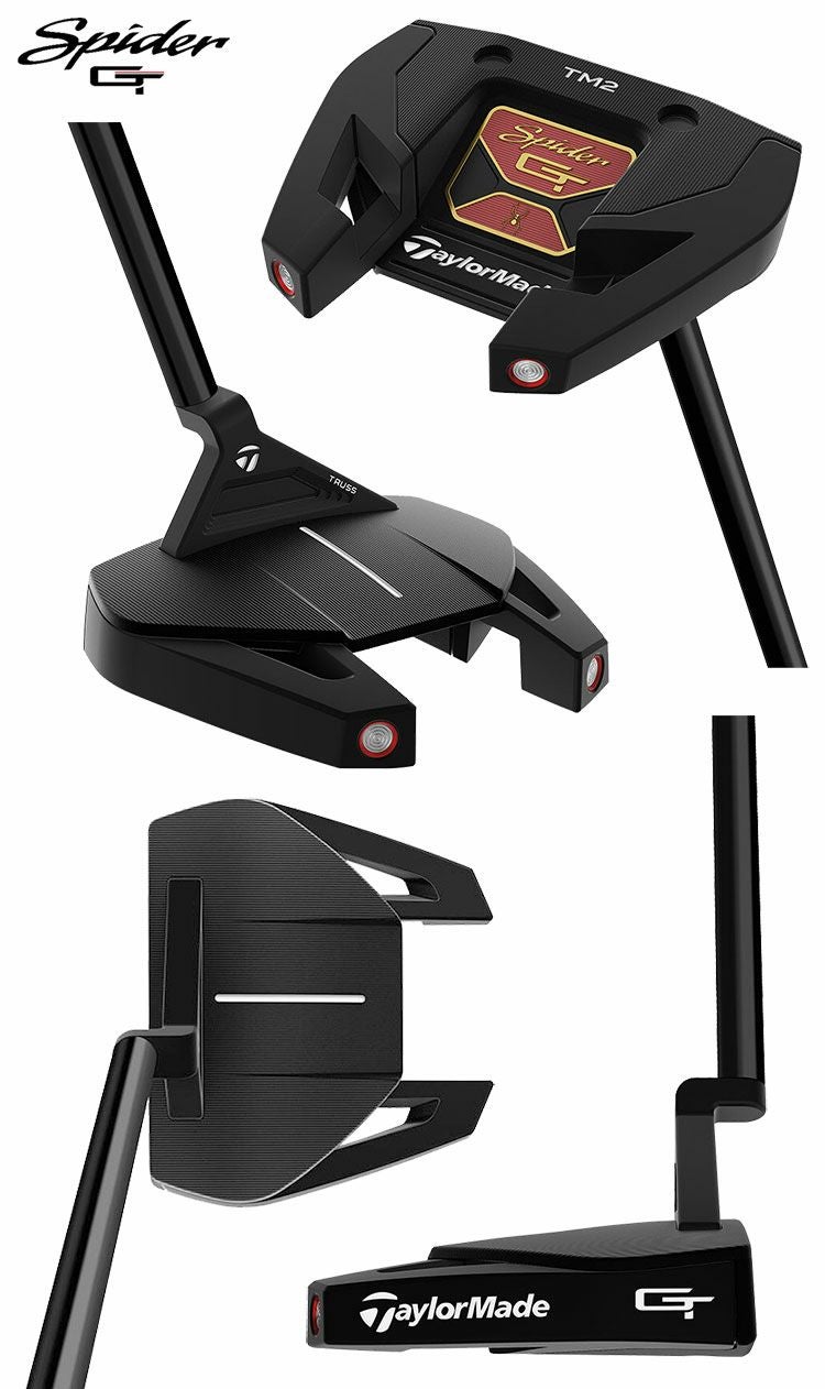 スパイダーGTブラックTM2トラスヒールパター