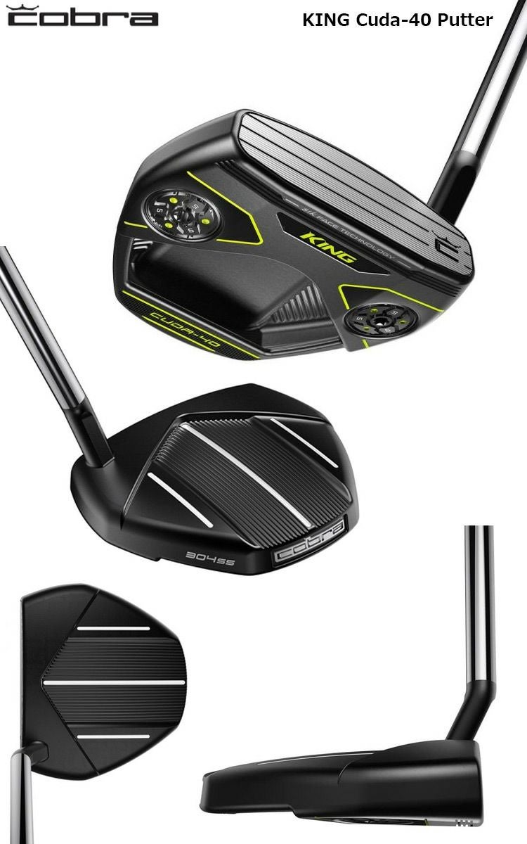 [値下げ] COBRA(コブラ) KING CUDA-40 パター 34インチ コブラ KING CUDA-40 Putter クーダ メンズ 右用 USA直輸入品 パター