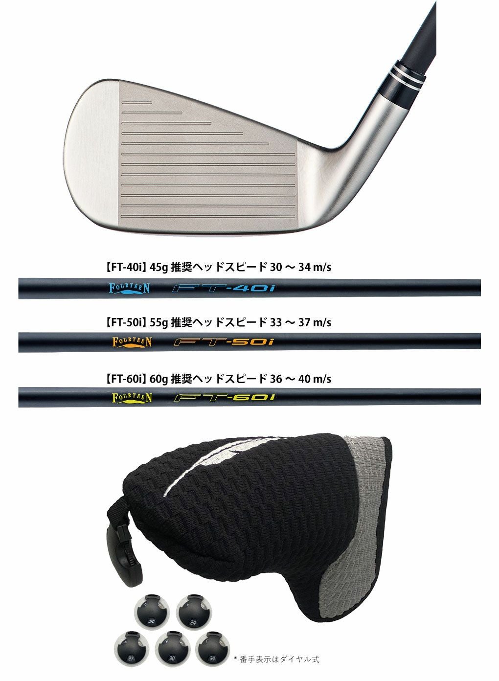 毎日発送】フォーティーン HI-3 ユーティリティアイアン メンズ 右用