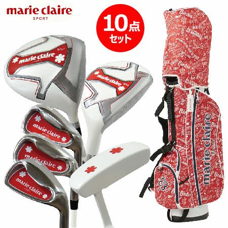 毎日発送】マリクレール レディース スターターセット 732956 レッド