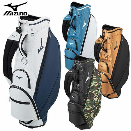 ミズノ mizuno 5LJC202200 [キャディバッグ ホワイト×ブルー] ゴルフ
