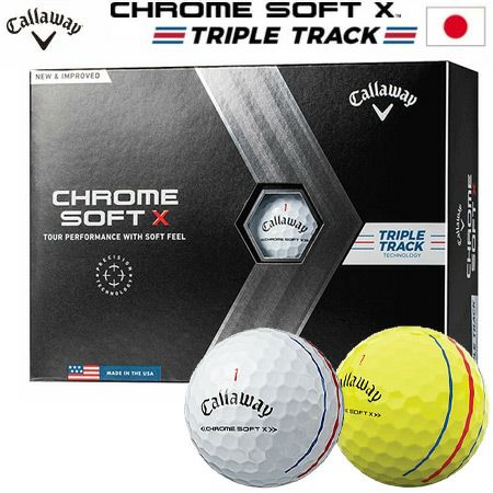 毎日発送】キャロウェイ CHROME SOFT X TRIPLE TRACK トリプルトラック