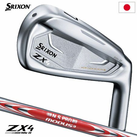 毎日発送】スリクソン ZX4 Mk II アイアン 6本組(#5-9,PW) メンズ 右用